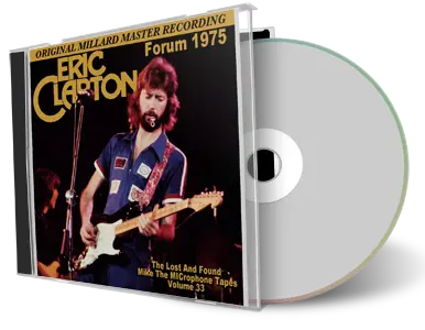 Artwork Cover of Eric Clapton 1975-08-14 CD Inglewood Audience