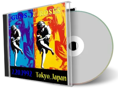 Artwork Cover of Guns N Roses 1992-02-20 CD Tokyo Audience