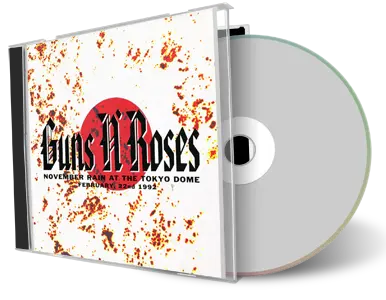 Artwork Cover of Guns N Roses 1992-02-22 CD Tokyo Soundboard