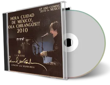 Artwork Cover of Paul Mccartney 2010-05-28 CD Mexico City Soundboard