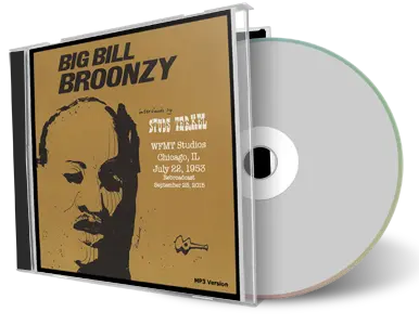 Artwork Cover of Big Bill Broonzy 1953-07-22 CD Chicago Soundboard