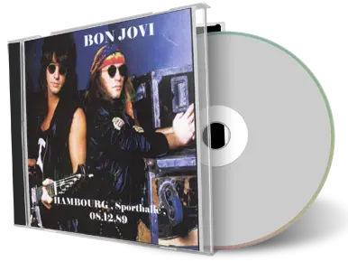 Artwork Cover of Bon Jovi 1989-12-08 CD Hamburg Audience