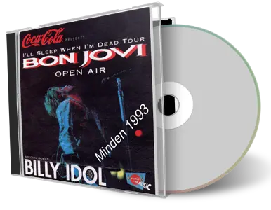 Artwork Cover of Bon Jovi 1993-08-22 CD Minden Audience