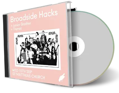 Artwork Cover of Broadside Hacks 2021-09-15 CD London Audience