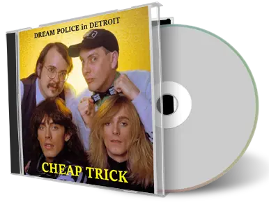 Artwork Cover of Cheap Trick 1980-04-25 CD Detroit Audience