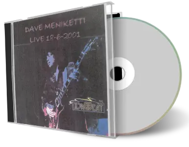 Artwork Cover of Dave Meniketti 2001-06-18 CD Santa Clara Audience