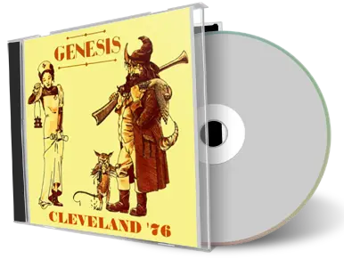 Artwork Cover of Genesis Compilation CD Cleveland 1976 Soundboard