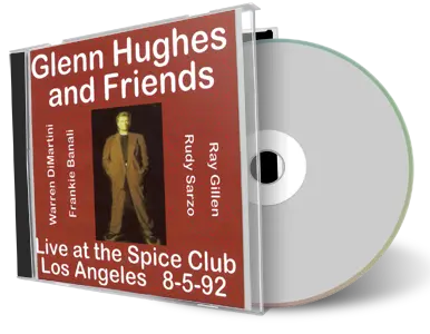 Artwork Cover of Glenn Hughes 1992-08-05 CD Los Angeles Audience