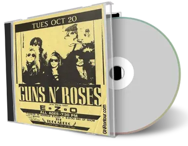 Artwork Cover of Guns N Roses 1987-10-20 CD Philadelphia Audience