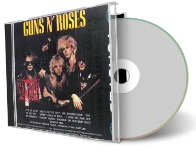 Artwork Cover of Guns N Roses 1987-12-30 CD Pasadena Audience