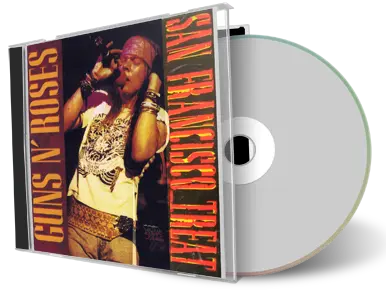 Artwork Cover of Guns N Roses 1988-02-05 CD San Francisco Audience