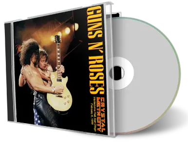 Artwork Cover of Guns N Roses 1988-02-08 CD San Diego Audience