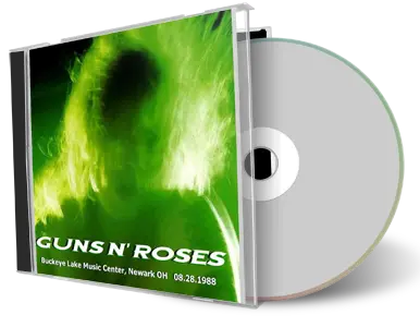 Artwork Cover of Guns N Roses 1988-08-28 CD Newark Audience
