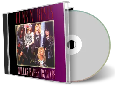 Artwork Cover of Guns N Roses 1988-08-30 CD Wilkes-Barre Audience