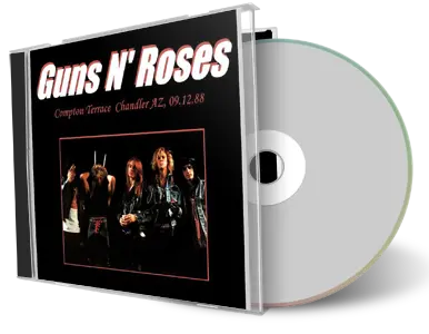 Artwork Cover of Guns N Roses 1988-09-12 CD Chandler Audience