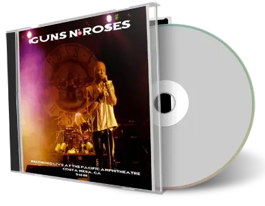 Artwork Cover of Guns N Roses 1988-09-14 CD Costa Mesa Audience