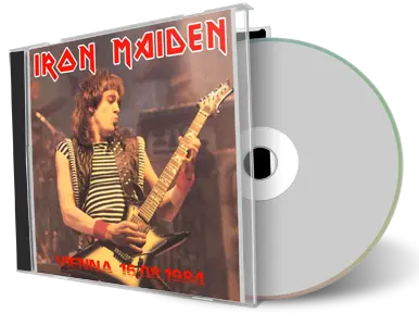 Artwork Cover of Iron Maiden 1984-08-16 CD Vienna Audience