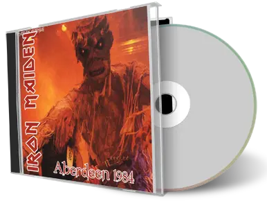 Artwork Cover of Iron Maiden 1984-09-12 CD Aberdeen Audience