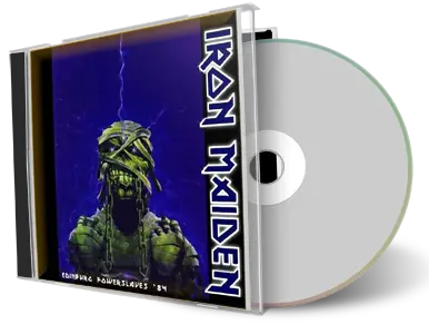 Artwork Cover of Iron Maiden 1984-09-13 CD Edinburgh Audience