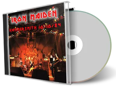 Artwork Cover of Iron Maiden 1984-10-10 CD London Audience