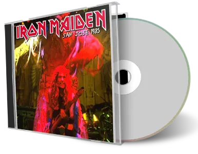 Artwork Cover of Iron Maiden 1985-07-03 CD San Jose Audience