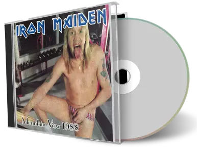 Artwork Cover of Iron Maiden 1988-06-05 CD Mountain View Audience