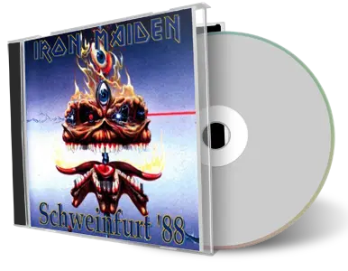 Artwork Cover of Iron Maiden 1988-08-27 CD Schweinfurt Audience