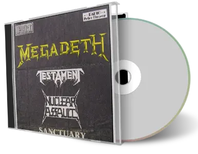 Artwork Cover of Megadeth 1988-05-24 CD Milan Audience