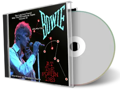 Artwork Cover of David Bowie 1983-08-14 CD Inglewood Audience