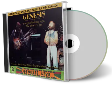 Artwork Cover of Genesis 1976-05-01 CD Burbank Audience