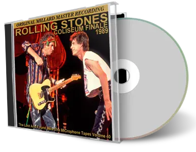 Artwork Cover of Rolling Stones 1989-10-22 CD Los Angeles Audience