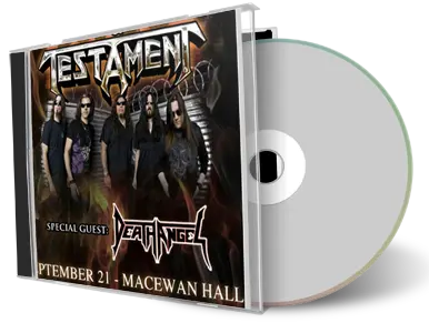 Artwork Cover of Testament 2012-09-21 CD Calgary Audience