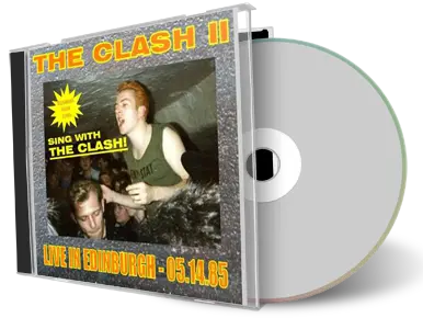 Artwork Cover of The Clash 1985-05-14 CD Edinburgh Audience