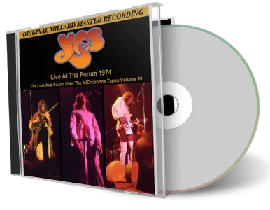 Artwork Cover of Yes 1974-03-18 CD Inglewood Audience