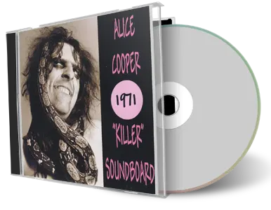 Artwork Cover of Alice Cooper 1971-03-31 CD Pittsburgh Soundboard