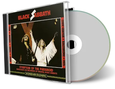 Artwork Cover of Black Sabbath 1975-08-02 CD Baltimore Audience