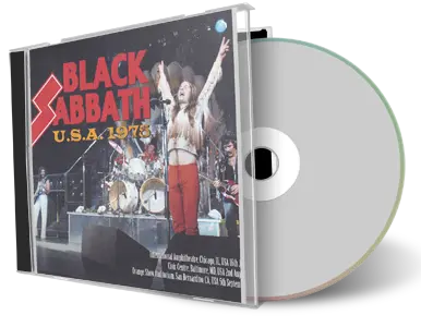 Artwork Cover of Black Sabbath Compilation CD Usa 1975 Audience