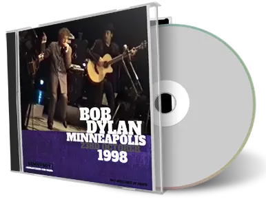 Artwork Cover of Bob Dylan 1998-10-23 CD Minneapolis Soundboard