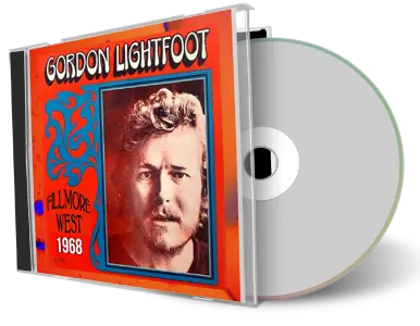 Artwork Cover of Gordon Lightfoot 1968-10-05 CD San Francisco Soundboard