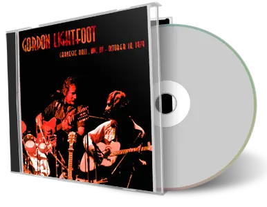 Artwork Cover of Gordon Lightfoot 1979-10-10 CD New York City Audience