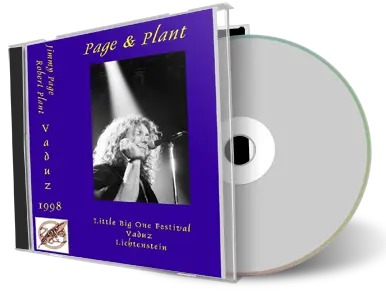 Artwork Cover of Jimmy Page And Robert Plant 1998-08-21 CD Vaduz Audience