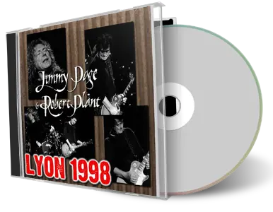 Artwork Cover of Jimmy Page And Robert Plant 1998-11-29 CD Lyon Audience