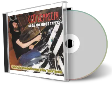 Artwork Cover of Led Zeppelin Compilation CD Advanced Coda Tapes Outtakes 1969 1982 Soundboard
