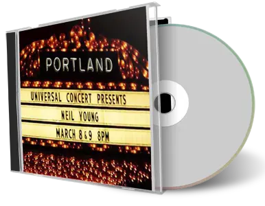Artwork Cover of Neil Young 1999-03-08 CD Portland Audience