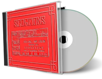 Artwork Cover of Scorpions 1991-06-20 CD Los Angeles Audience