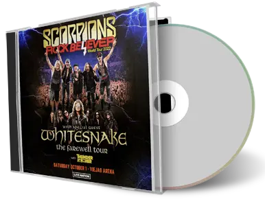 Artwork Cover of Scorpions 2022-10-01 CD San Diego Audience