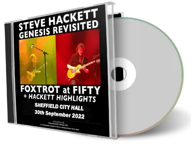 Artwork Cover of Steve Hackett 2022-09-30 CD Sheffield Audience