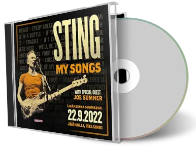 Artwork Cover of Sting 2022-09-22 CD Helsinki Audience