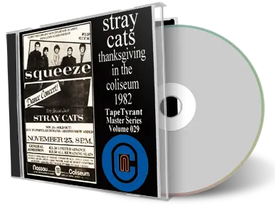 Artwork Cover of Stray Cats 1982-11-25 CD Uniondale Audience