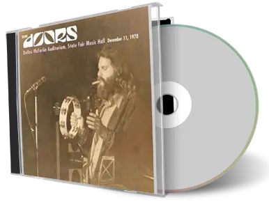 Artwork Cover of The Doors 1970-12-11 CD Dallas Audience